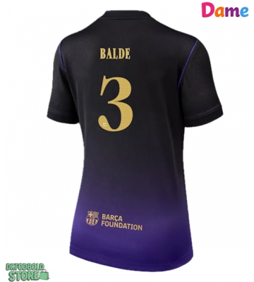 Barcelona Alejandro Balde #3 Replika Udebanetrøje Dame 2026-27 Kortærmet